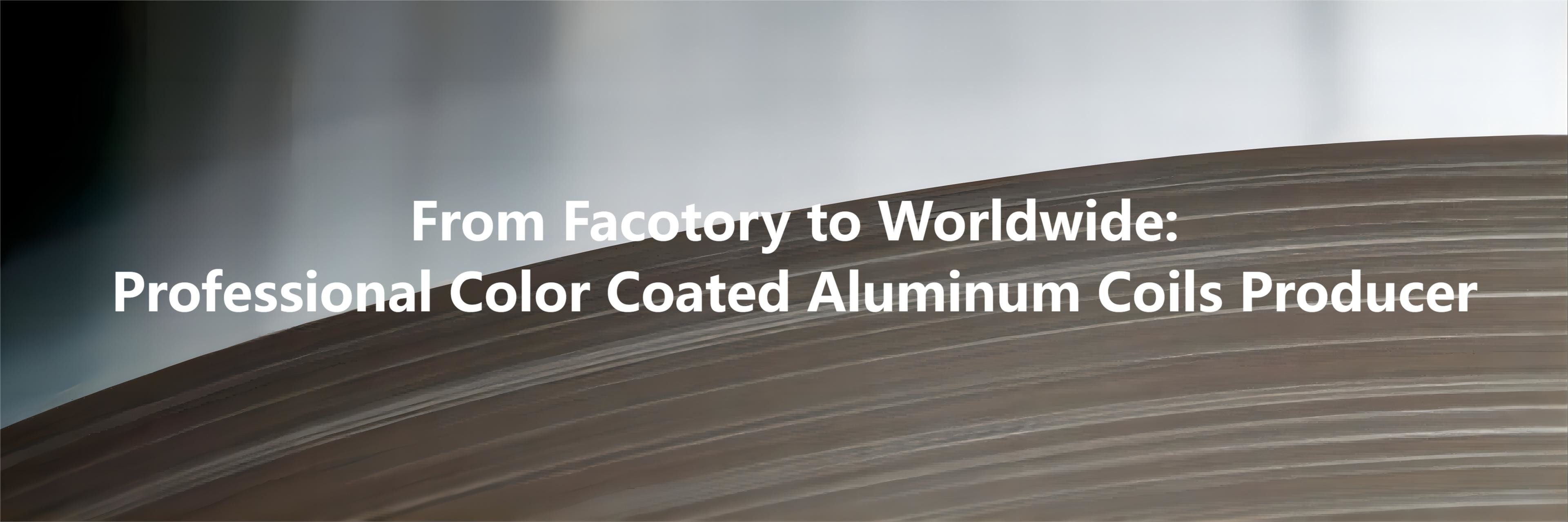 calidad bobina de aluminio prepintada fábrica