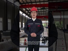 Envase de aluminio revestido con pintura PVDF resistente a sustancias químicas