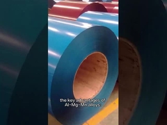 3003 bobina de aluminio 0,2-8,0 mm 100-2650 mm Temperatura H14 H16 H24 H26