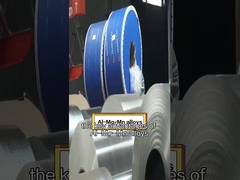 3003 bobina de chapa de aluminio de alta plasticidad para construcción